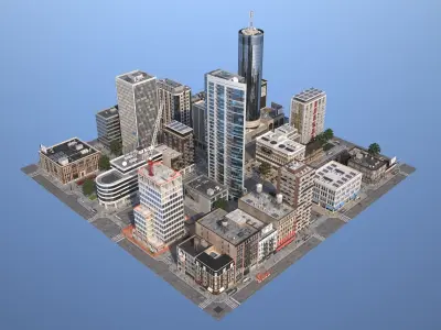 City KC3 3D model
