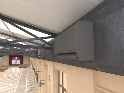 Hallway Lobby 3D model