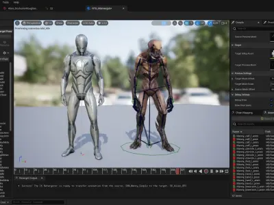 Wild Alien Low-poly 3D model