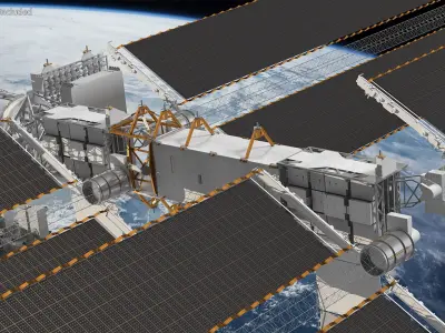  International Space Station Habitable Artificial Satellite 