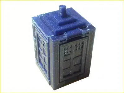 Foldable Tardis Free 3D print model