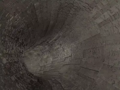 Sci-Fi Tunnel 3D model