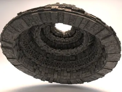 Space Station - The Base 3D model