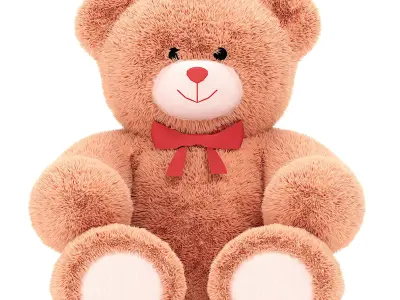 teddy bear toys 3D model