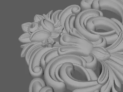 dekor ornament 3D model 173