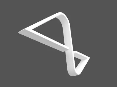 Neuralink Logo v1 003 Free low-poly 3D model