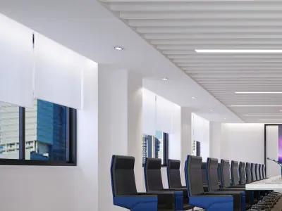 Room Company Modern Meeting 3D model