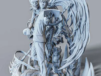 DEATH NOTE-DIORAMA  3D print model