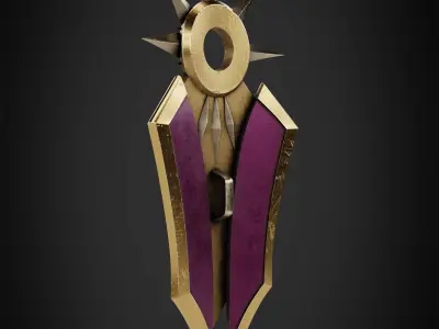 League of Legends Leona Shield of Daybreak for Cosplay 3D print model