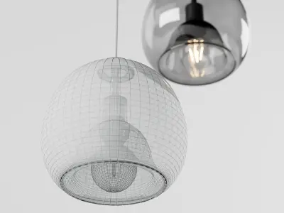 Focus lampatron pendant 3D model