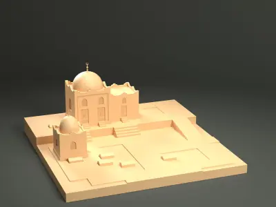 Al Nejashi Mosque 3D print model
