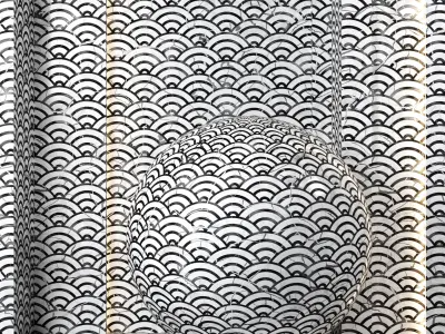 4K Black - White Marble - 3 Patterns - Seamless PBR Textures Texture