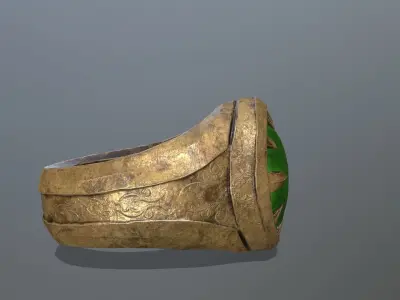 Heal Ring Low-poly 3D model