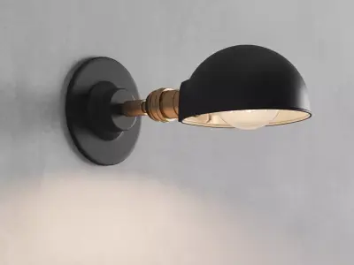 Untel Applique Sconce by Wo and We 3D model