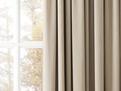 Curtain 75 3D model