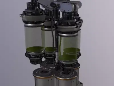 Incubator Low-poly 3D model