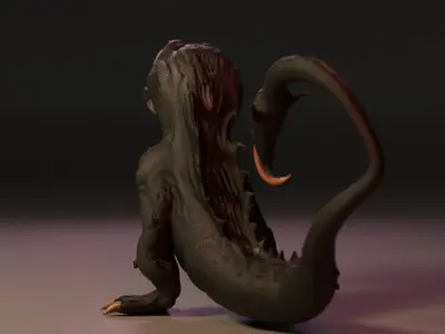 Venomgator 3D print model