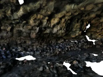 Cave complex III - La Fortaleza 3D model