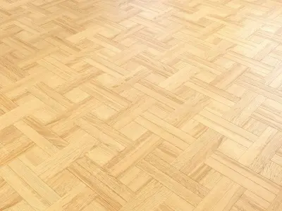Parquet - Laminate - Wooden floor 2 in 1 Low-poly 3D model 10