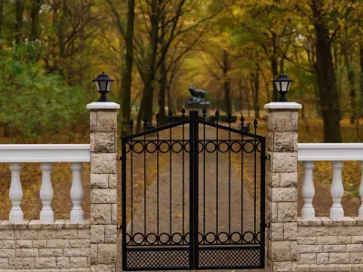 Entrance Gate 3D model