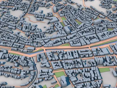 Cathedral Basilica of Our Lady of the Pillar Brazil 3D model