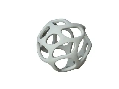 SciFi Cube Object No 41422 Low Poly Shape Texture