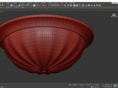 LABRY CEILING LAMP Low-poly 3D model