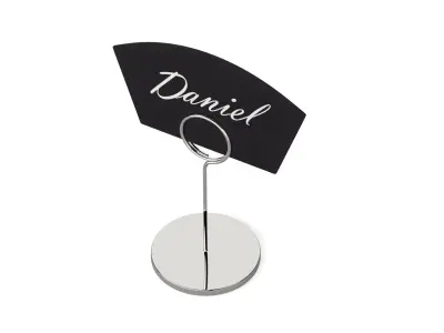 Table Card Holder 3D model