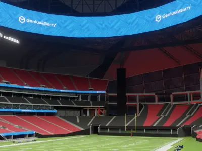 Mercedes-Benz Stadium Atlanta 3D model