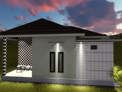 building tropis klasik 3D model