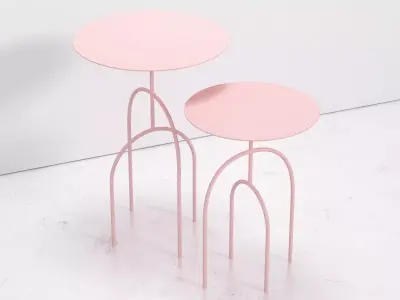 Moca Table Free 3D model