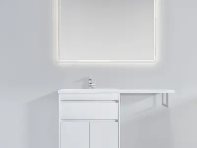 Tokyo floor furniture set 110-120-130 L-R doors 3D model