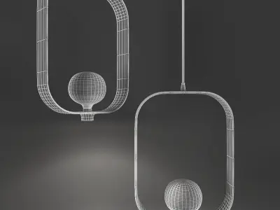 pendant lamp DLSS 9990P 3D model