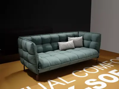 Husk Sofa HS225 3D model