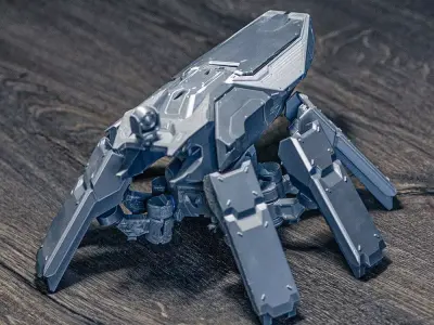 ARACHNID mech 3D print model