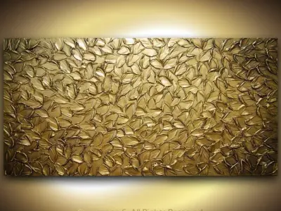 frame 2 gold wall art 3D model