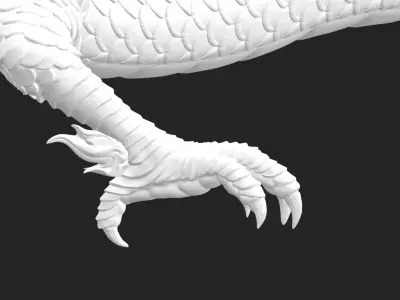 Chinese Dragon 3D print model get
