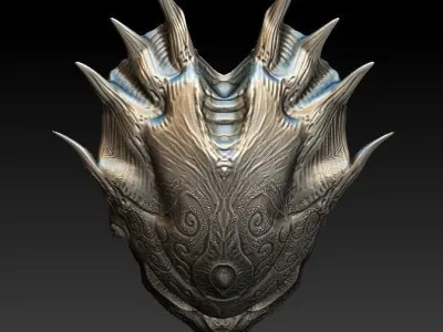 Valkyrie predator bio mask 3D model