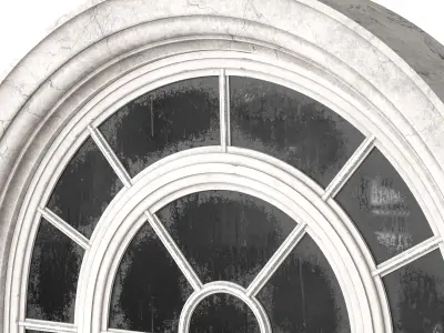 Classic Window 02 3D model