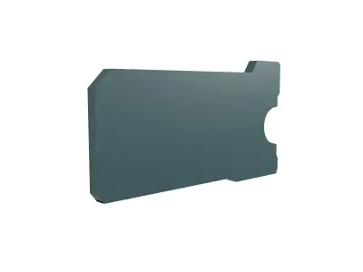 UHD High tech Graphical Interface v13 005 Low-poly 3D model