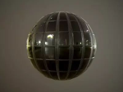 Skyscraper Building Facade 4096x4096 Texture