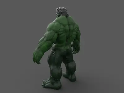 Hulk 3d print incredible 3D print model