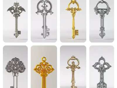 Keys Pack VI 3D print model