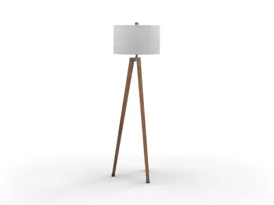 Safavieh Cameo Floor Lamp 3D model