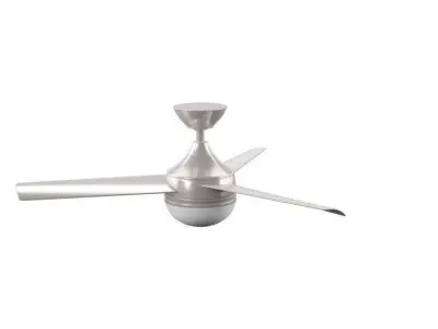 Morton Propeller Ceiling Fan - 3 Colour 3D model