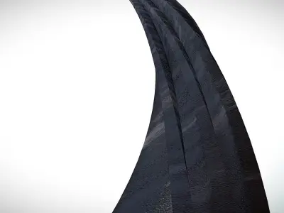 Mystic Alien Sculpture 3D model