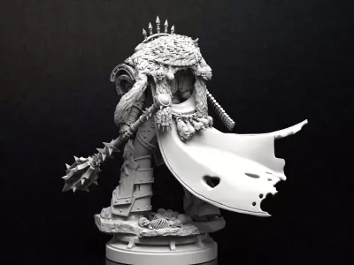 THE WAR KNIGHT  3D print model