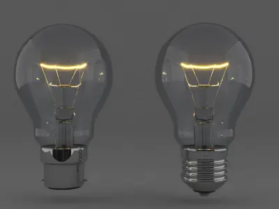 Bulb Model light 3D model