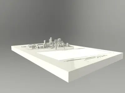 Downtown St Louis Missouri 3D model