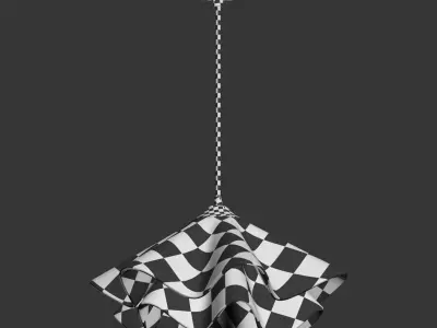 Clara Linen Pendant by Altardstate 3D model